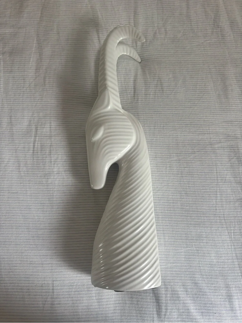 Jonathan Adler Menagerie White Ceramic Gazelle